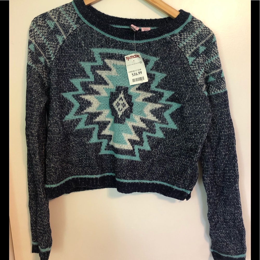 Cropped sweater